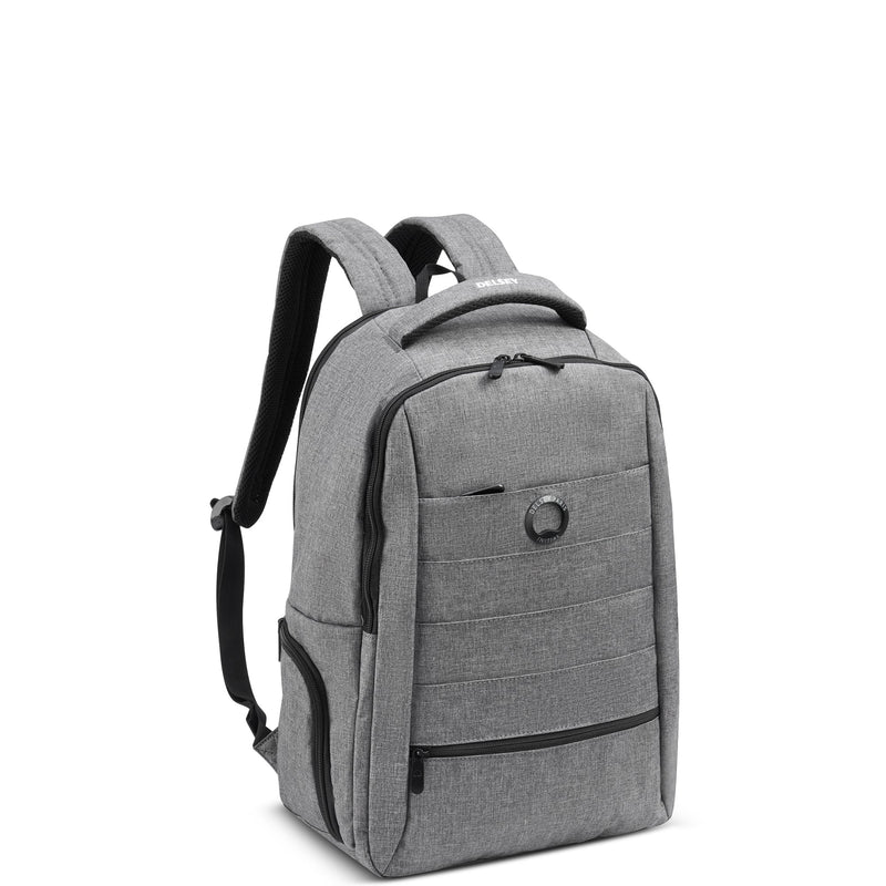 Sac À Dos 2 Compartiments - Element Backpacks Voyager - Gris - Delsey Paris - The Bradery