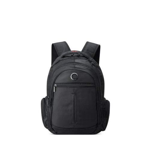 2 Compartment Backpack - Elements Backpacks Flier - Black - Delsey Paris - The Bradery