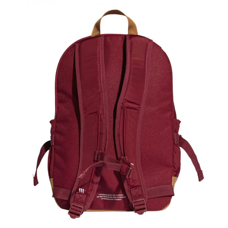 Mochila moderna Adidas Originals Premium Essentials - Borgoña - Unisex - Adidas - The Bradery