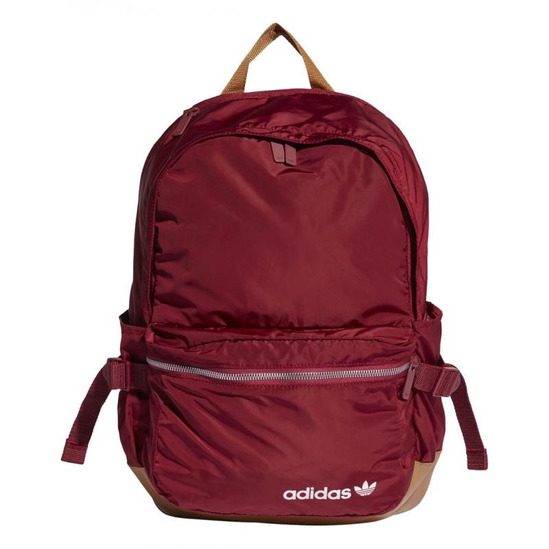 Mochila moderna Adidas Originals Premium Essentials - Borgoña - Unisex - Adidas - The Bradery