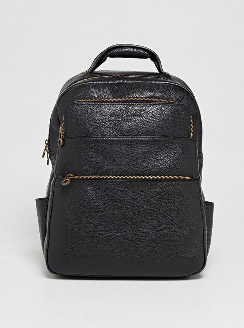 Gio Backpack Black - Men BACKPACK Maison Heritage