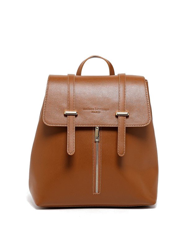 Sac A Dos - Rose - Camel - Maison Heritage - The Bradery