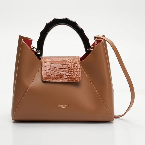 Bolso de Mano Ana - Camel - Victor & Hugo - The Bradery