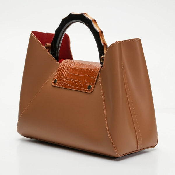 Bolso de Mano Ana - Camel - Victor & Hugo - The Bradery