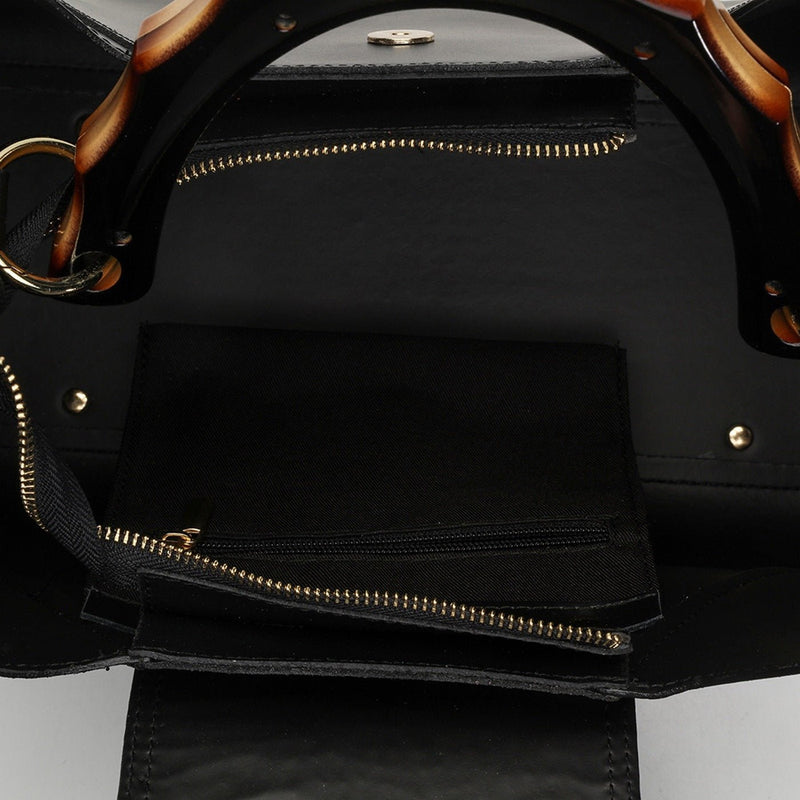 Sac À Main Ana - Noir - Victor & Hugo - The Bradery