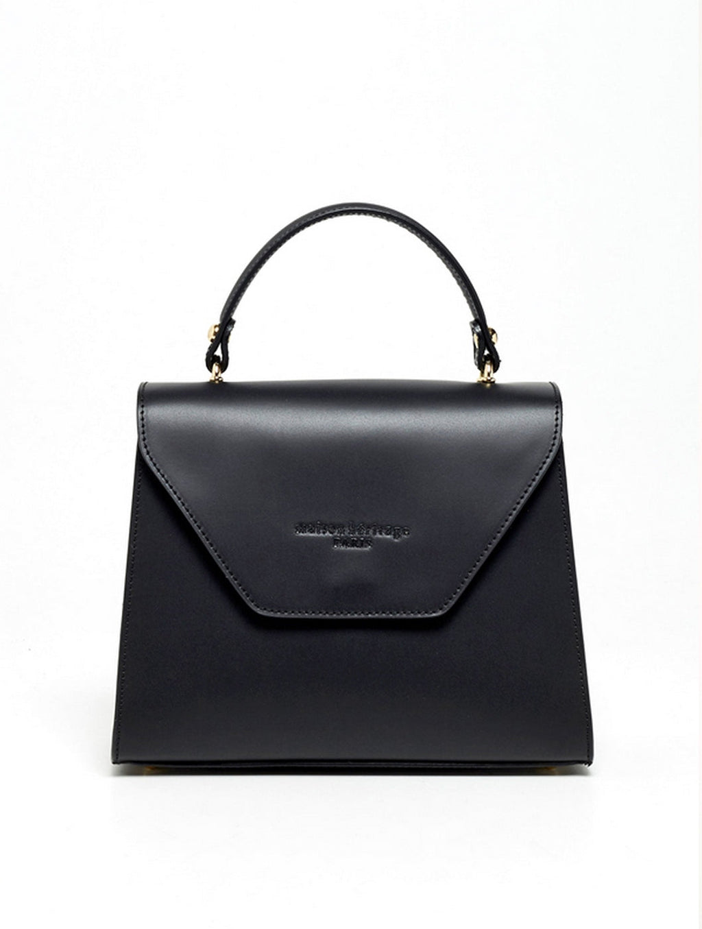 Sac A Main Blu Noir - Femme SAC A MAIN Maison Heritage