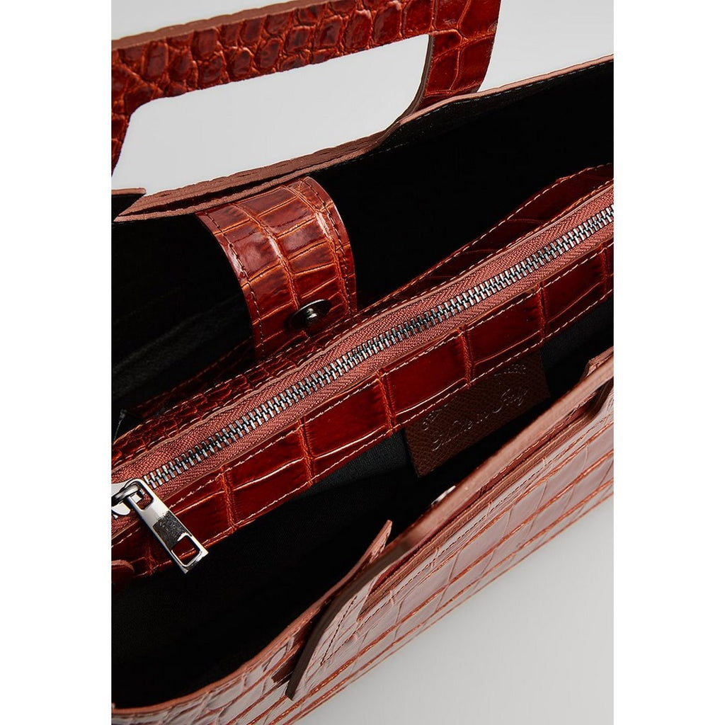 Bolso Camel Jane Croco - Maison Heritage - The Bradery
