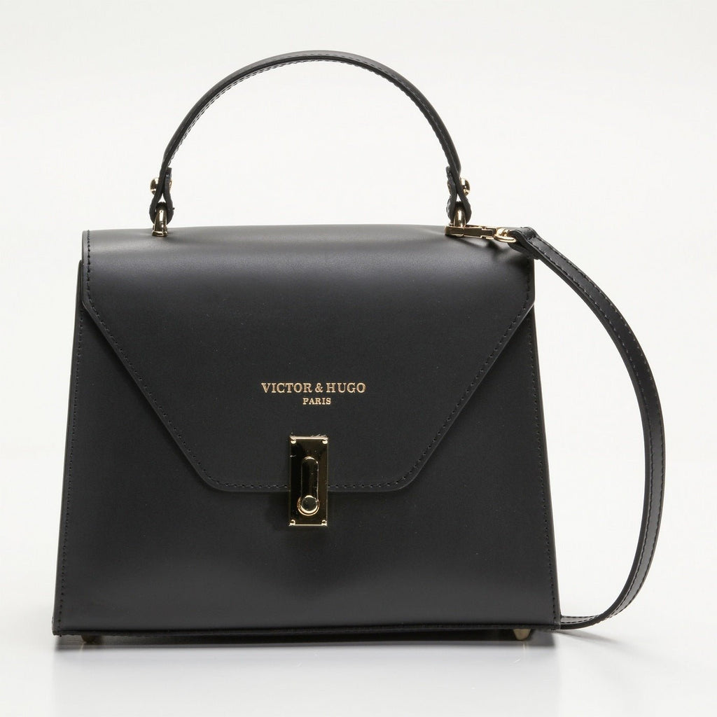 Bolso de Mano Hugo - Negro - Victor & Hugo - The Bradery
