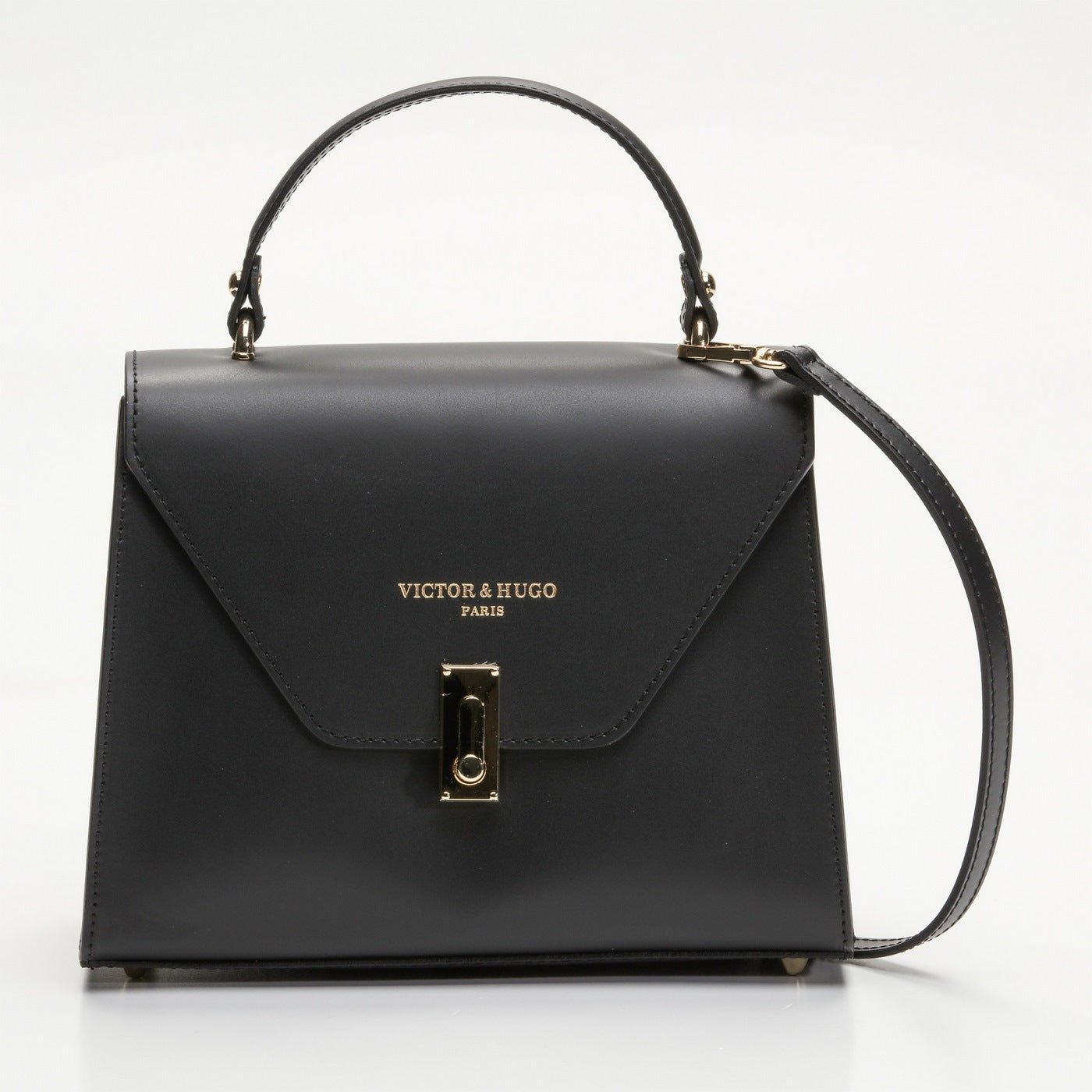 Bolso de Mano Hugo - Negro - Victor & Hugo - The Bradery