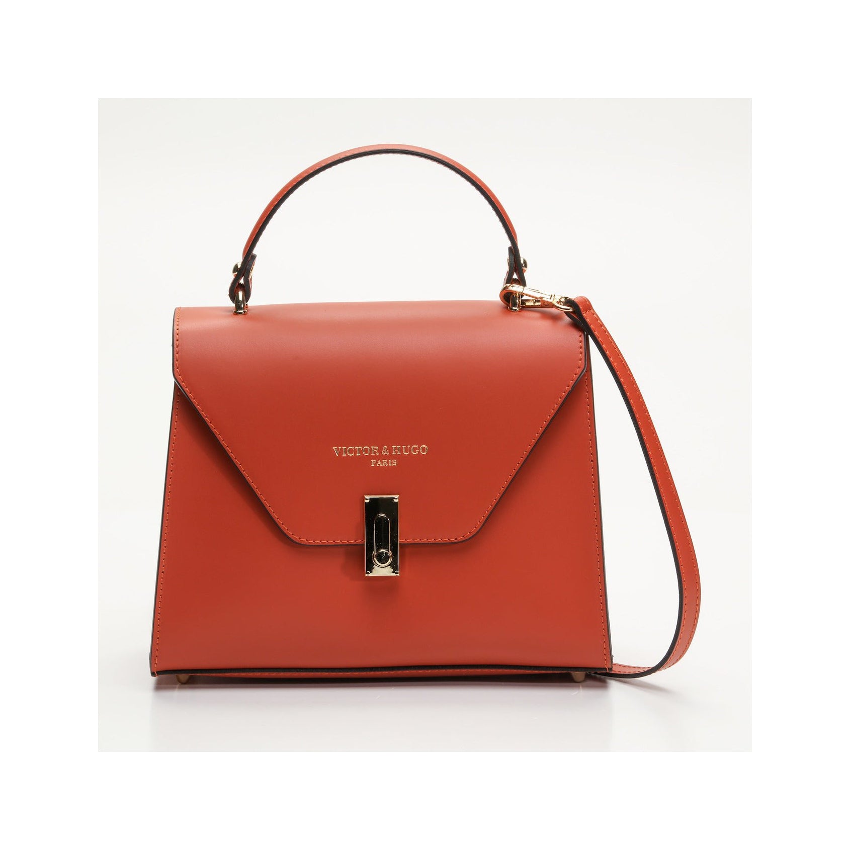 Bolso Hugo - Naranja oscuro - Victor & Hugo -La Bradery
