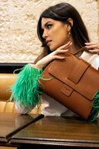 Bolso de Mano Kay - Camel - Victor & Hugo - The Bradery