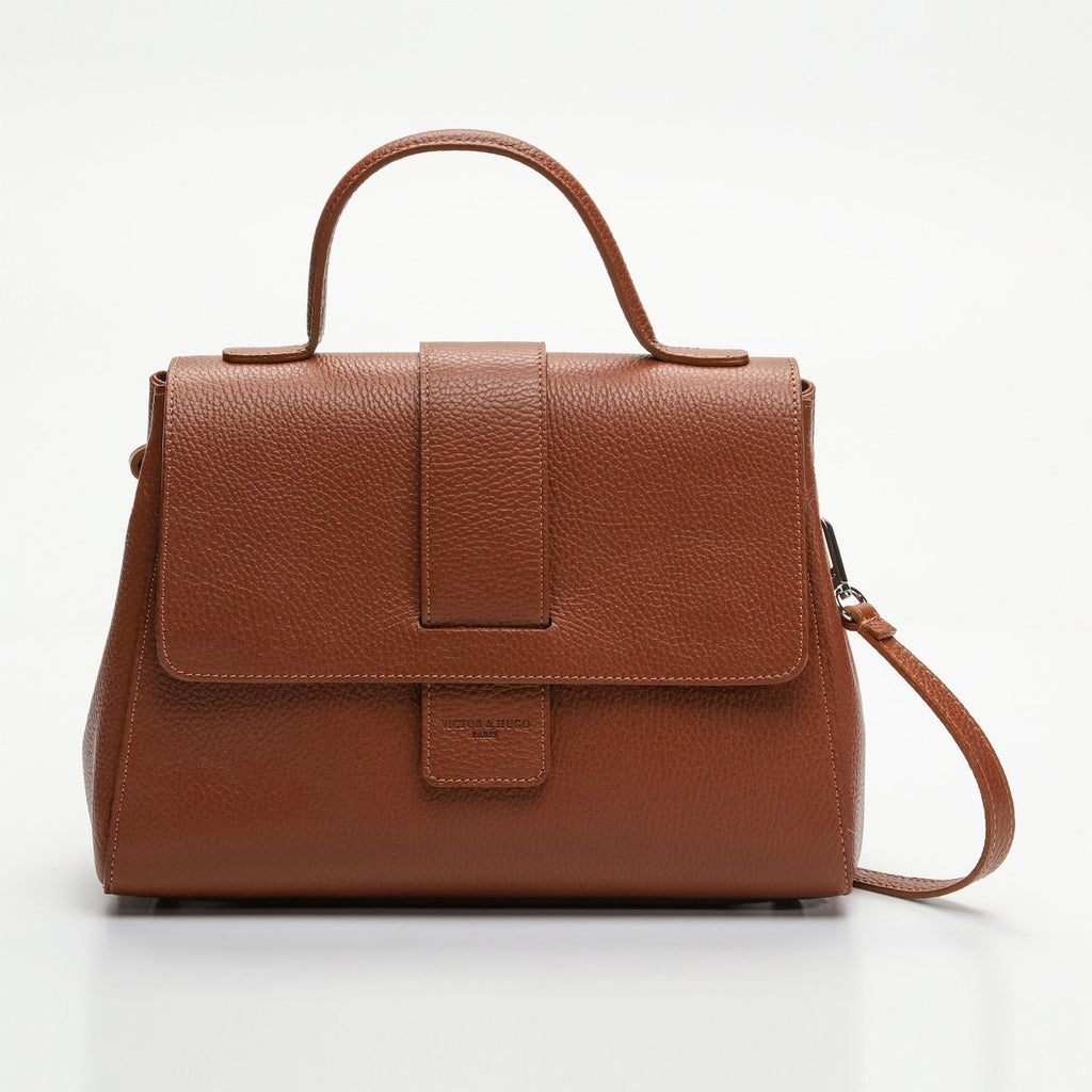 Bolso de Mano Kay - Camel - Victor & Hugo - The Bradery