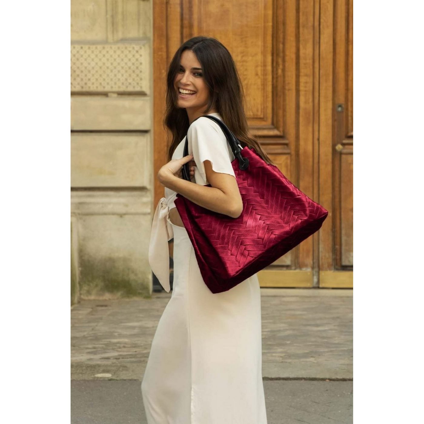 Lina Handbag - Fuchsia - Christian Laurier - The Bradery
