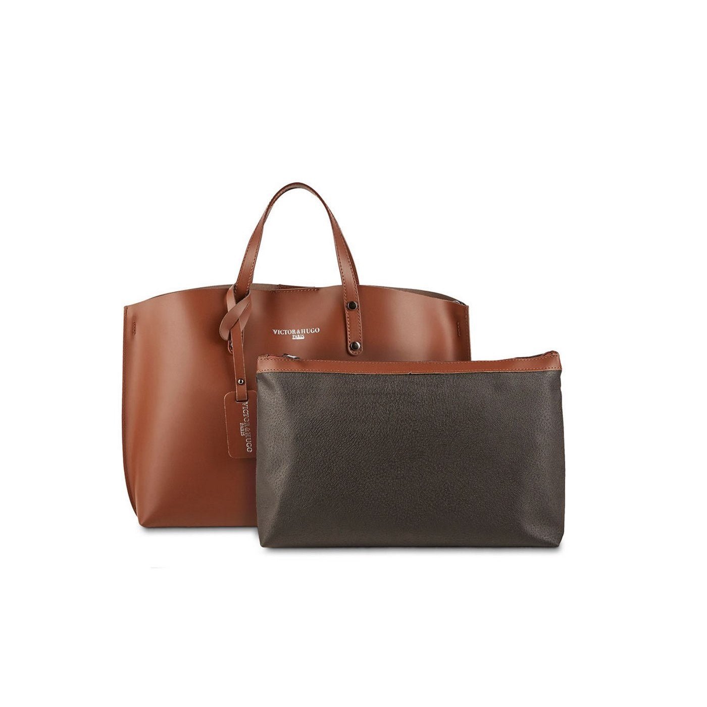 Bolso de Mano Livel - Marrón - Victor & Hugo - The Bradery
