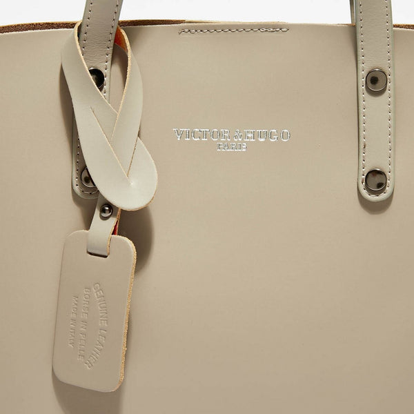 Bolso de Mano Livel - Taupe Claro - Victor & Hugo - The Bradery
