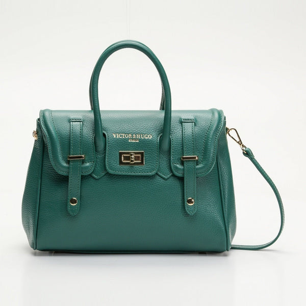 Ondine Briefcase Handbag - Green - Victor & Hugo - The Bradery
