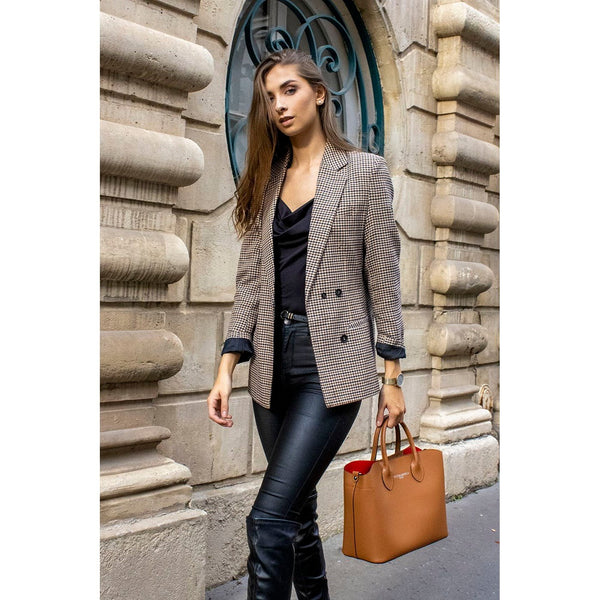 Nisa Handbag - Camel - Victor & Hugo - The Bradery