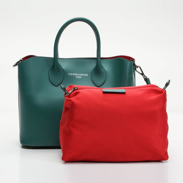 Nisa Handbag - Green - Victor & Hugo - The Bradery