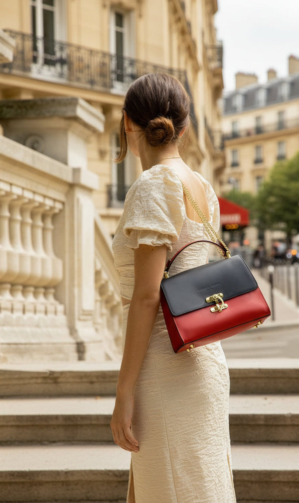 Ora Handbag - Dark Red - Christian Laurier - The Bradery