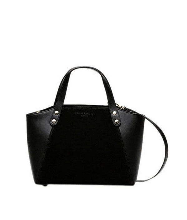Borsa a mano Parl Camoscio nero Camoscio - Donna - Maison Heritage - The Bradery