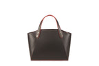 Sac A Main Parl - Noir - Rouge - Maison Heritage - The Bradery