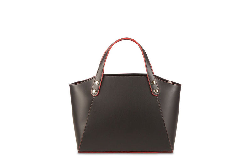 Parl Handbag - Black - Red - Maison Heritage - The Bradery