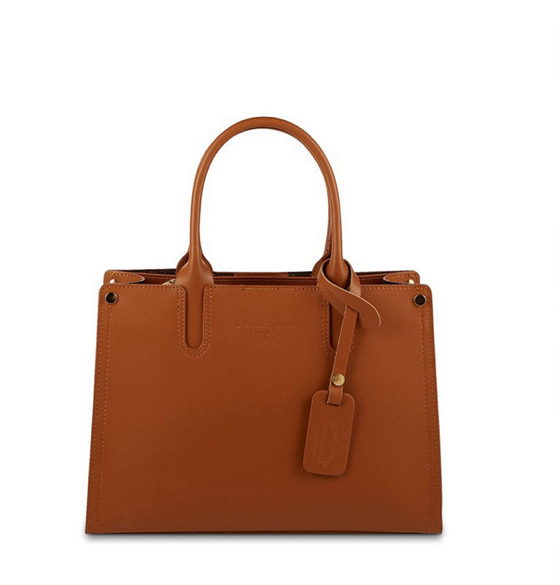 Sac A Main Pure - Camel - Maison Heritage - The Bradery