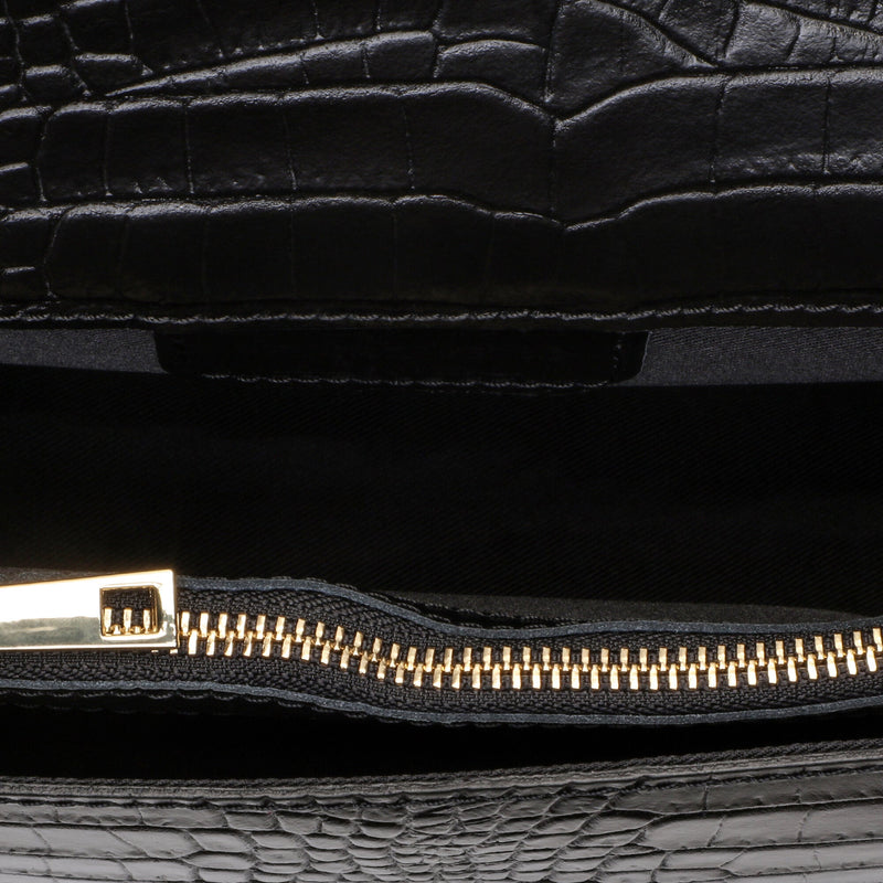 Sac A Main Raba - Noir - Maison Heritage - The Bradery