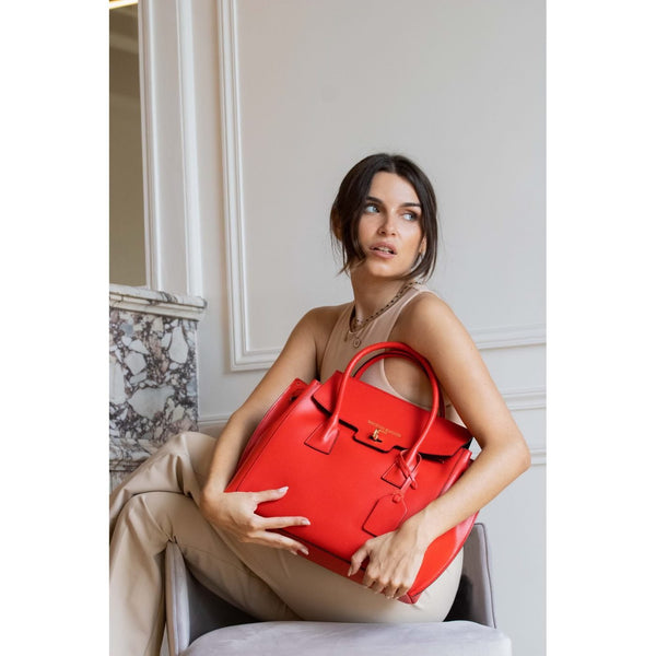 Jane City Handbag - Red - Victor & Hugo - The Bradery