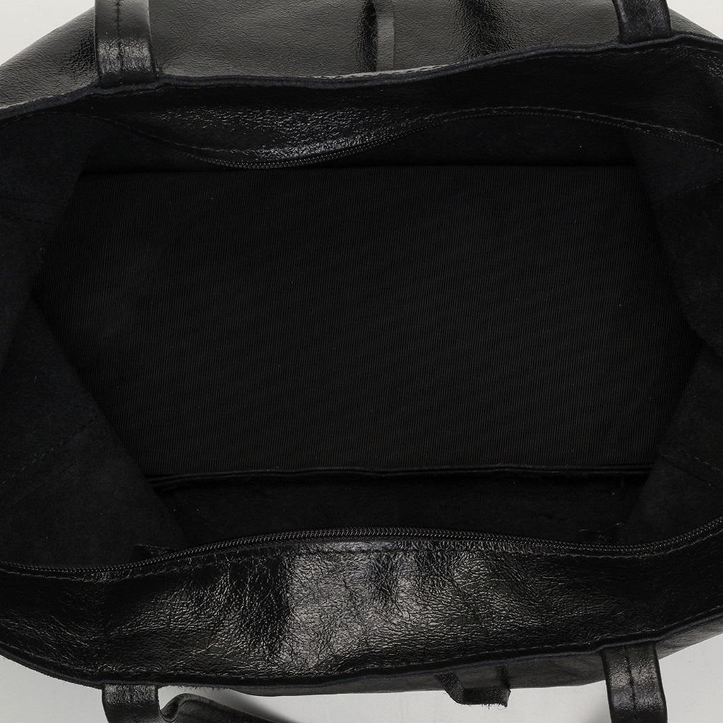 Sac À Main Vog - Noir Métallique - Victor & Hugo - The Bradery