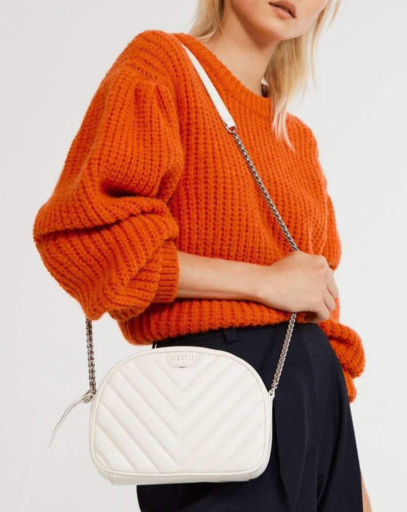 Sac Aluna - Ecru - Claudie Pierlot - The Bradery