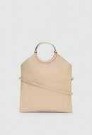 Bag Anouck Ring Large - Beige - Claudie Pierlot - The Bradery