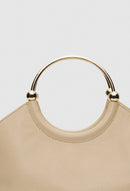 Bag Anouck Ring Large - Beige - Claudie Pierlot - The Bradery