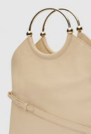 Bag Anouck Ring Large - Beige - Claudie Pierlot - The Bradery