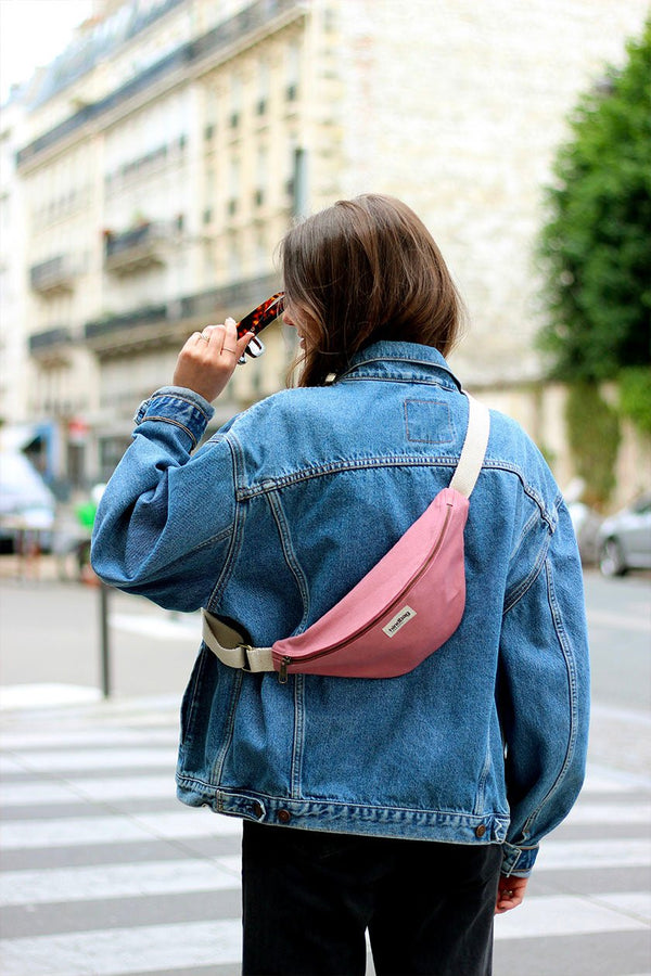 Sac Banane Olivia - Rose Blush - Hindbag - The Bradery
