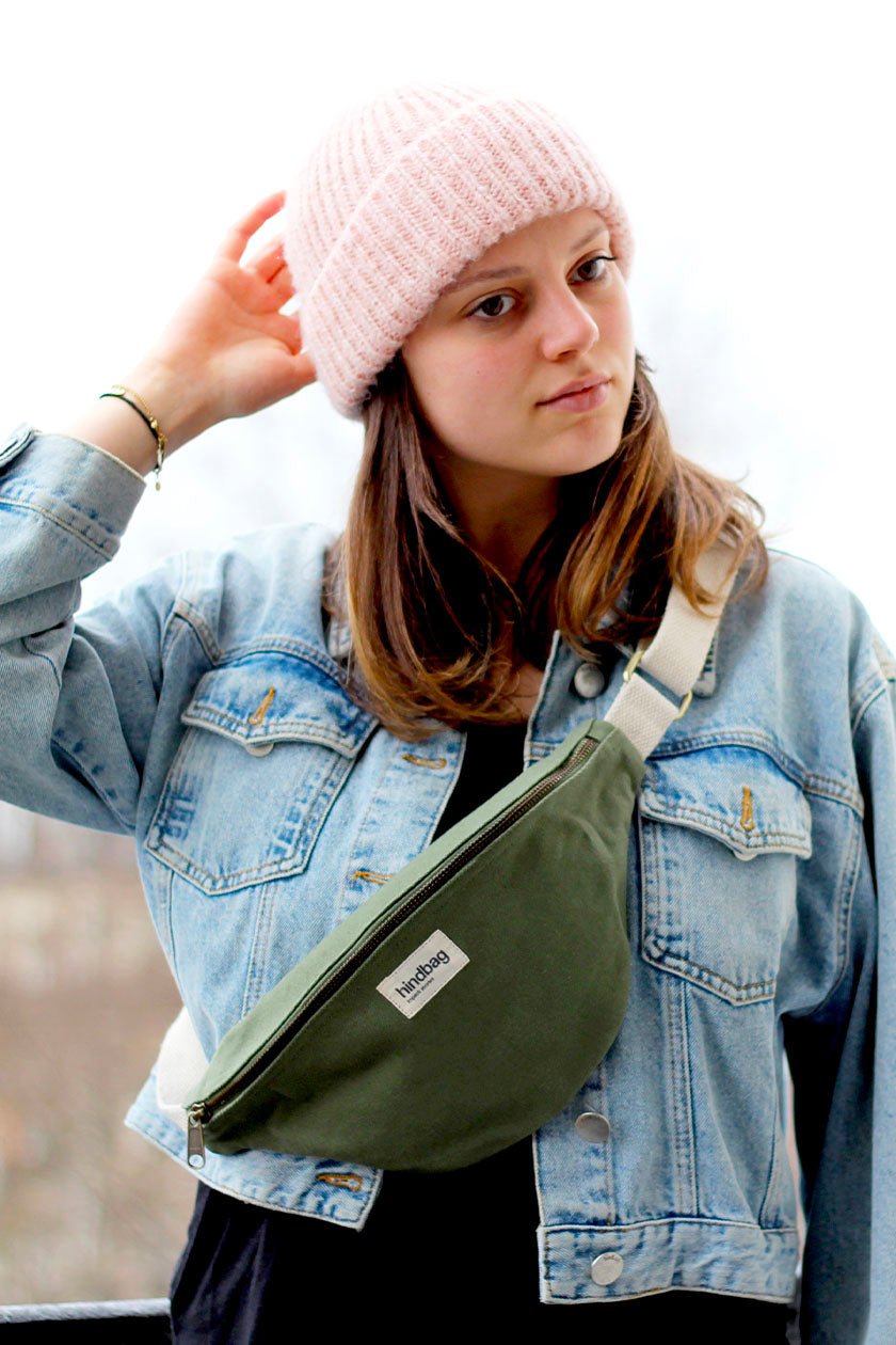 Olivia Midjeväska - Olivgrön - Hindbag - The Bradery