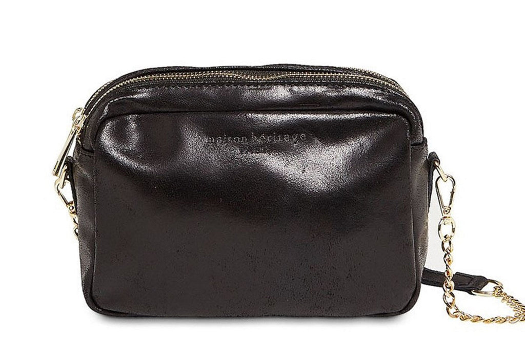 Sac Bandouliere Elyn Noir - Femme SAC BANDOULIERE Maison Heritage