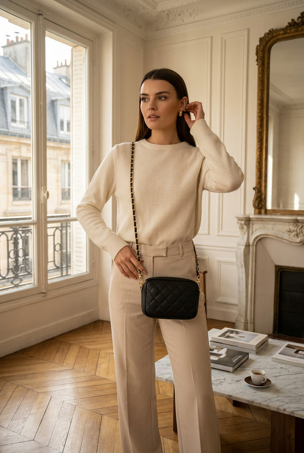 Faye Crossbody Bag - Black - Christian Laurier - The Bradery