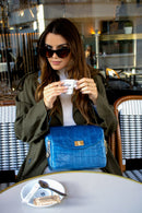 Flory Shoulder Bag - Blue - Christian Laurier - The Bradery