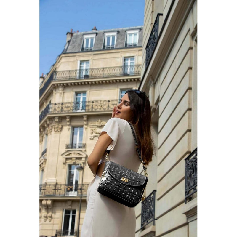 Flory Shoulder Bag - Black - Christian Laurier - The Bradery