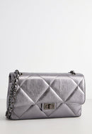 Sac Bandouliere Lena - Argente Fonce - Christian Laurier - The Bradery