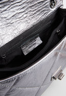 Sac Bandouliere Lena - Argente Fonce - Christian Laurier - The Bradery