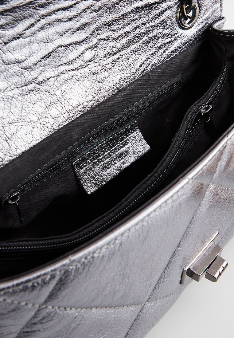 Sac Bandouliere Lena - Argente Fonce - Christian Laurier - The Bradery