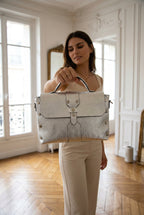 Sac Bandouliere Paty - Gris Metallique - Christian Laurier - The Bradery
