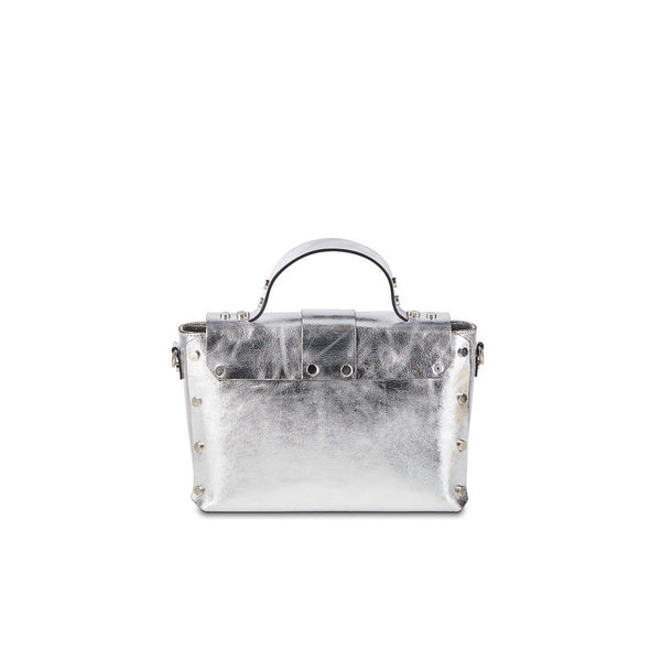 Paty Crossbody Bag - Metallic Grey - Christian Laurier - The Bradery