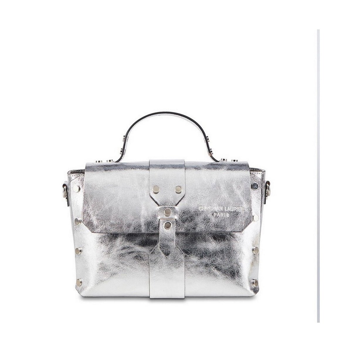 Sac Bandouliere Paty - Gris Metallique - Christian Laurier - The Bradery