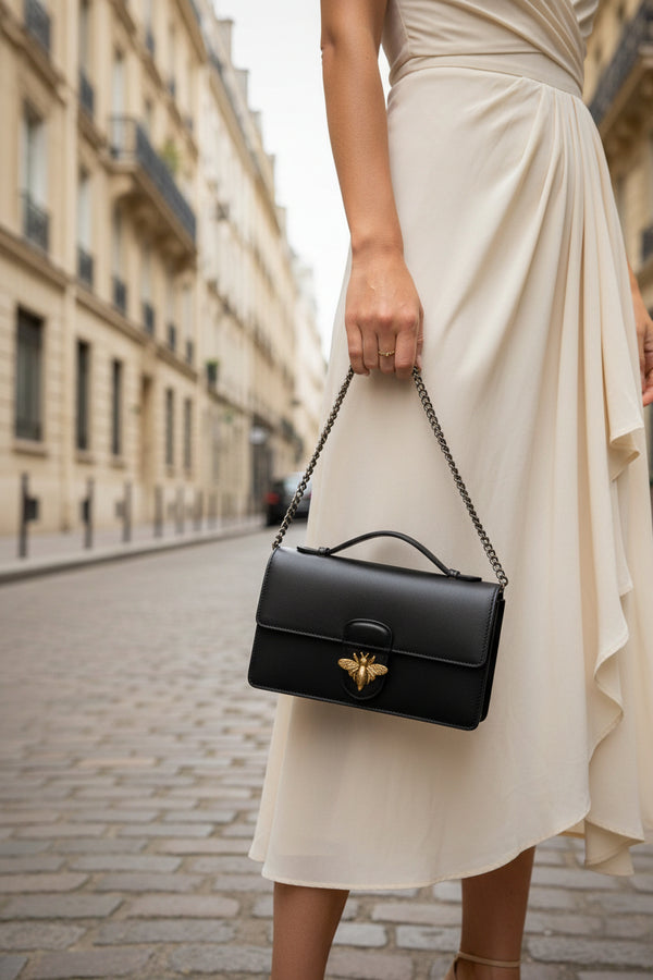 Stacy Shoulder Bag - Black - Christian Laurier - The Bradery