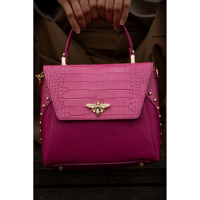 Yasmin Shoulder Bag - Fushia - Christian Laurier - The Bradery