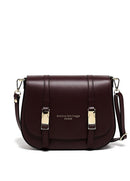 Bolso Messenger Tex Burdeos - Mujer BESACE BAG Maison Heritage