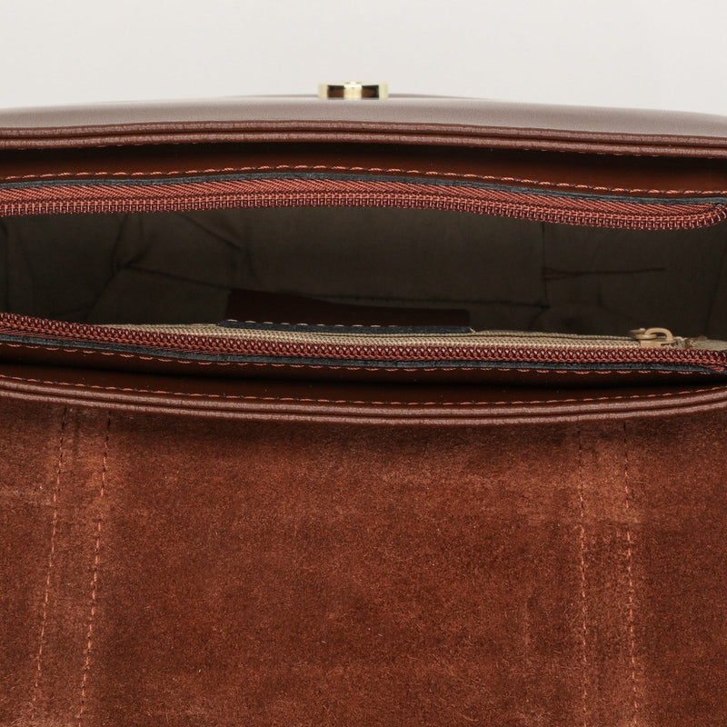 Sac Besace Tex Marron - Femme SAC BESACE Maison Heritage